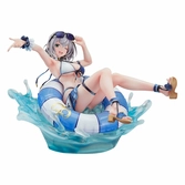 Hololive production statuette pvc 1/7 shirogane noel: swimsuit ver. 15 cm