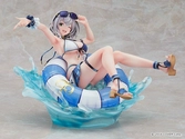 Hololive production statuette pvc 1/7 shirogane noel: swimsuit ver. 15 cm