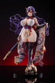 Original character statuette 1/5 rasethuhime saki m-edition ver. 35 cm