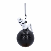 Original stormtrooper décoration sapin wrecking ball hanging stormtrooper 12 cm