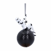 Original stormtrooper décoration sapin wrecking ball hanging stormtrooper 12 cm