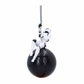 Original stormtrooper décoration sapin wrecking ball hanging stormtrooper 12 cm