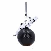 Original stormtrooper décoration sapin wrecking ball hanging stormtrooper 12 cm