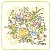 Mon voisin totoro serviette de toilette mains spring bouquet 25 x 25 cm