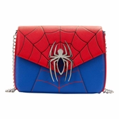 Marvel by loungefly sac à bandoulière spider-man color block