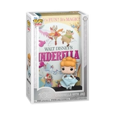 Disney's 100th anniversary pop! movie poster et figurine cinderella 9 cm
