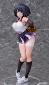 Erotic gears statuette pvc 1/6 cheer girl dancing in her underwear because she forgot her spats 25 cm