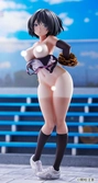 Erotic gears statuette pvc 1/6 cheer girl dancing in her underwear because she forgot her spats 25 cm