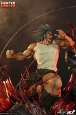 Hunter x hunter statuette 1/6 elite dynamic kurapika vs uvogin 61 cm