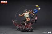 Hunter x hunter statuette 1/6 elite dynamic kurapika vs uvogin 61 cm