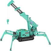 Maeda seisakusho figurine plastic model kit moderoid 1/20 spider crane (green) re-run 25 cm