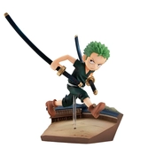 One piece - zoro run run run" - statuette g.e.m. 12cm"