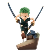 One piece - zoro run run run" - statuette g.e.m. 12cm"