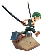 One piece - zoro run run run" - statuette g.e.m. 12cm"