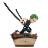 One piece - zoro run run run" - statuette g.e.m. 12cm"