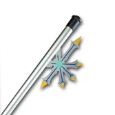 Epée en Acier : Keyblade OathKeeper - Kingdom Hearts