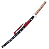 Katana en Acier Kikoku Lame Maudite de Trafalgar Law XXL - One Piece