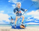 Hololive production statuette pvc 1/7 myth gawr gura 24 cm