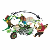 Ninja turtles : teenage years assortiment véhicules avec figurines 30 cm (4)
