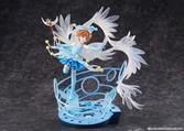 Cardcaptor sakura statuette pvc 1/7 sakura kinomoto battle costume water ver. 36 cm