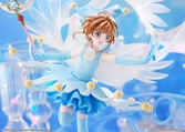 Cardcaptor sakura statuette pvc 1/7 sakura kinomoto battle costume water ver. 36 cm