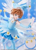 Cardcaptor sakura statuette pvc 1/7 sakura kinomoto battle costume water ver. 36 cm