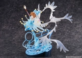 Cardcaptor sakura statuette pvc 1/7 sakura kinomoto battle costume water ver. 36 cm