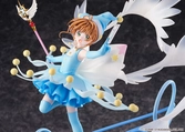 Cardcaptor sakura statuette pvc 1/7 sakura kinomoto battle costume water ver. 36 cm