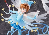 Cardcaptor sakura statuette pvc 1/7 sakura kinomoto battle costume water ver. 36 cm