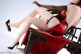 Original illustration statuette pvc 1/6 moen dress ver. 21 cm