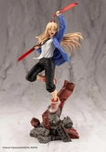 Chainsaw man statuette pvc artfxj 1/8 power bonus edition 29 cm