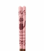 Studio ghibli baguettes laquées kiki la petite sorcière rose 21 cm