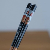 Studio ghibli baguettes laquées princesse mononoké le masque de san 21 cm