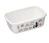 Studio ghibli - kiki la petite sorcière - beurrier email 150x100x65mm