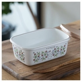 Studio ghibli - mon voisin totoro - beurrier en email 158x105x74mm