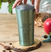 Le chateau ambulant - n'aie pas peur - gobelet en métal 400ml