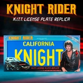 Knight rider plaque d'immatriculation
