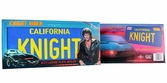 Knight rider plaque d'immatriculation