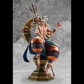 One piece statuette pvc p.o.p. neo maximum the only god of skypiea enel 34 cm