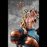 One piece statuette pvc p.o.p. neo maximum the only god of skypiea enel 34 cm