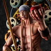 One piece statuette pvc p.o.p. neo maximum the only god of skypiea enel 34 cm