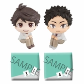 Haikyuu!! statuettes pvc look up toru oikawa & hajime iwaizumi set 11 cm