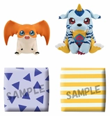 Digimon adventure statuettes pvc look up gabumon&patamon set 11 cm
