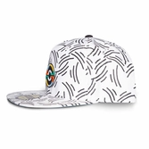 Pokemon casquette snapback pokeball blanc
