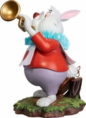 Alice au pays des merveilles statuette master craft the white rabbit 36 cm