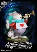Alice au pays des merveilles statuette master craft the white rabbit 36 cm