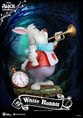 Alice au pays des merveilles statuette master craft the white rabbit 36 cm