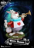 Alice au pays des merveilles statuette master craft the white rabbit 36 cm