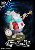 Alice au pays des merveilles statuette master craft the white rabbit 36 cm