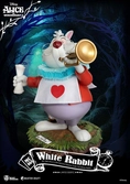 Alice au pays des merveilles statuette master craft the white rabbit 36 cm